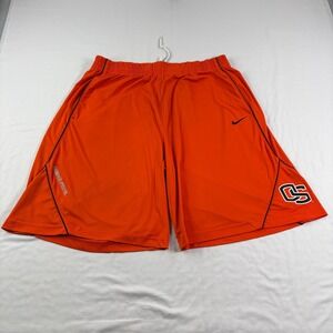Oregon‎ State Beavers Nike Shorts Mens Large Orange Basketball Gym Vintage Y2K